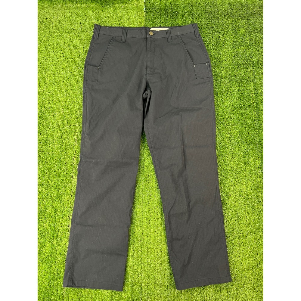 Carhartt Mens Relaxed Fit Navy Blue Work Pants 74533-20 Size 32x30 Utility